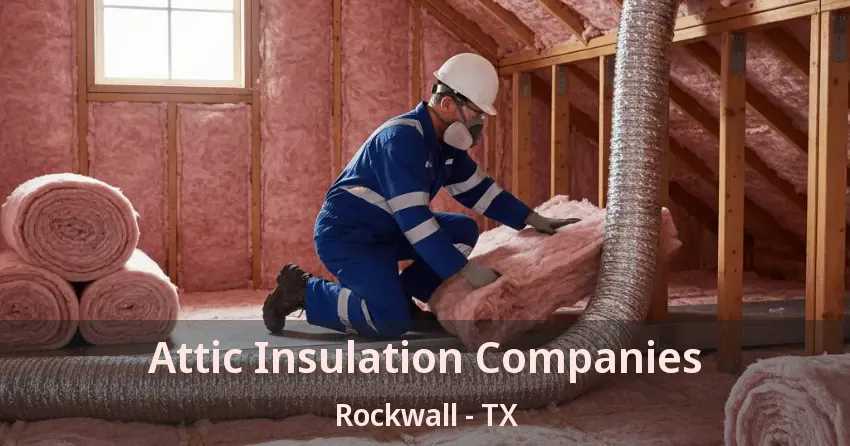Attic Insulation Companies Rockwall - TX Attic Insulation Companies Rockwall - TX