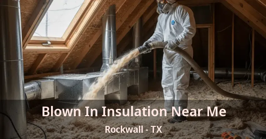 Blown In Insulation Near Me Rockwall - TX