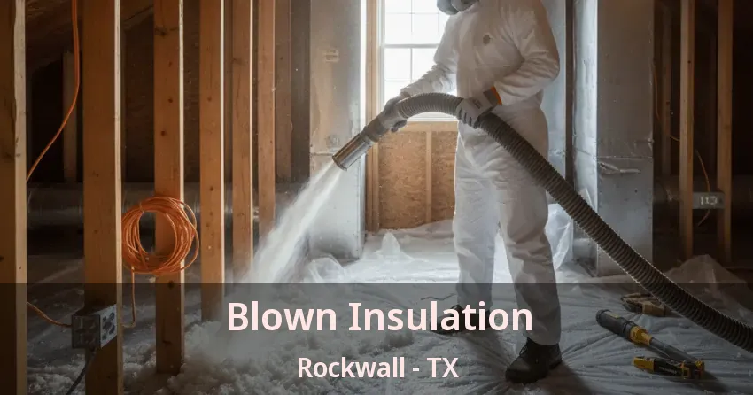 Blown Insulation Rockwall - TX Blown Insulation Rockwall - TX