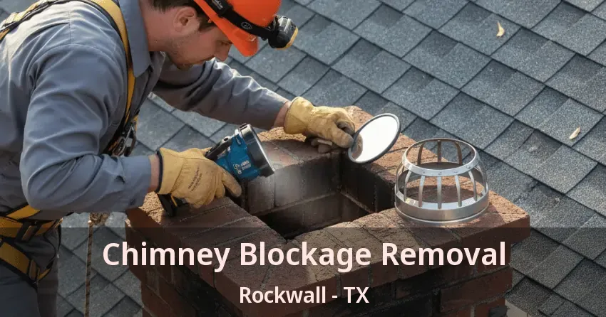 Chimney Blockage Removal Rockwall - TX