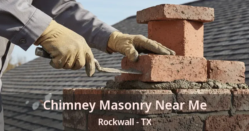 Chimney Masonry Near Me Rockwall - TX