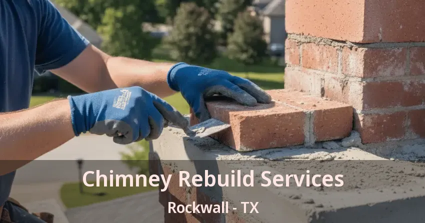 Chimney Rebuild Services Rockwall - TX