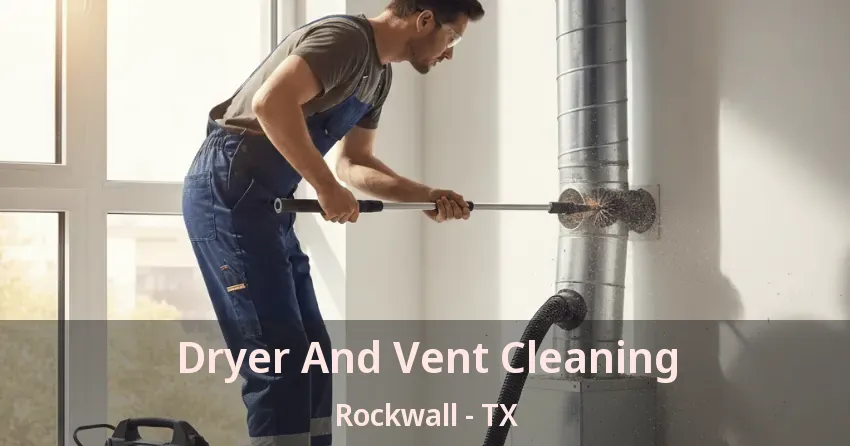 Dryer And Vent Cleaning Rockwall - TX