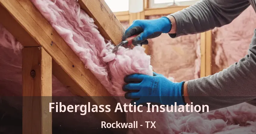 Fiberglass Attic Insulation Rockwall - TX