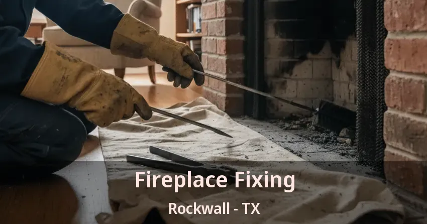Fireplace Fixing Rockwall - TX