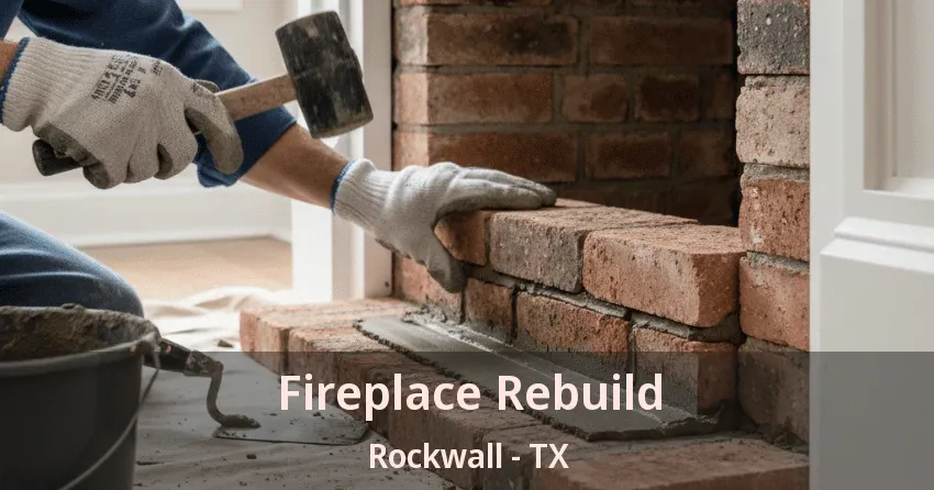 Fireplace Rebuild Rockwall - TX