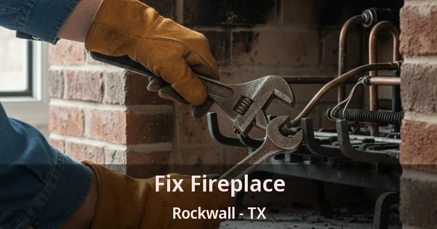 Fix Fireplace Rockwall - TX