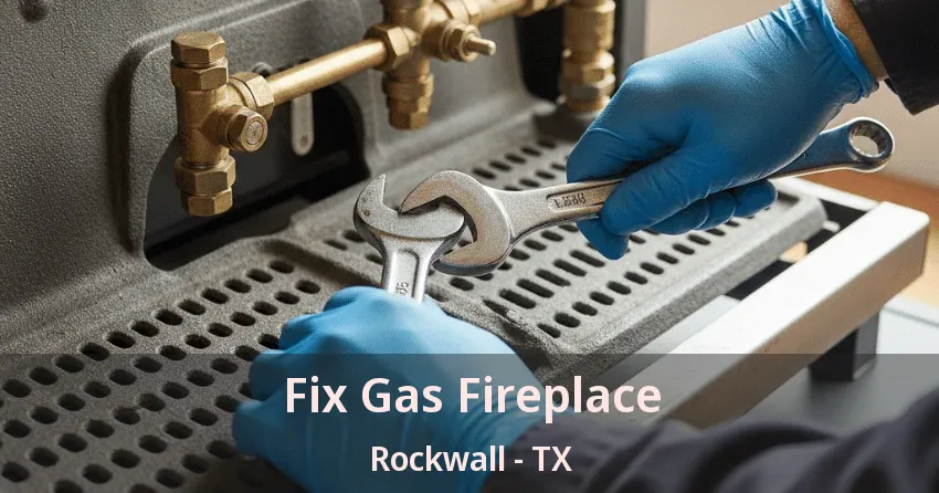 Fix Gas Fireplace Rockwall - TX
