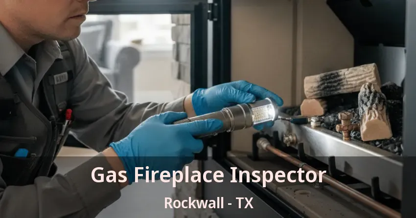 Gas Fireplace Inspector Rockwall - TX