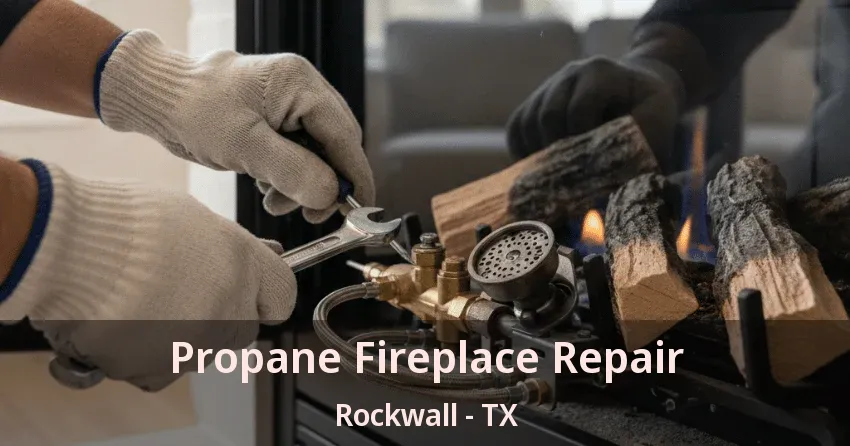 Propane Fireplace Repair Rockwall - TX