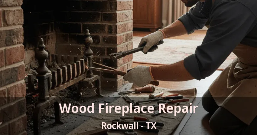 Wood Fireplace Repair Rockwall - TX